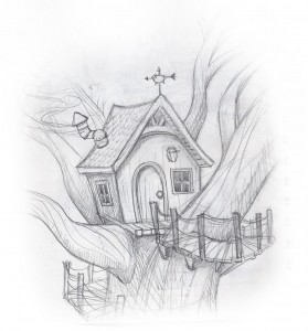 tree House Sketch